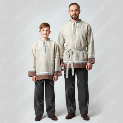 Рубаха мужская Вологда- фото 1